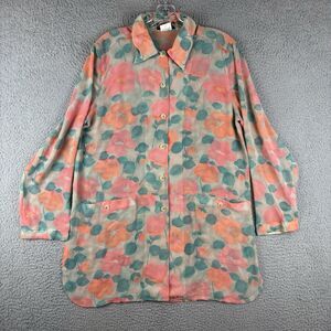 Harve Benard by Benard Holtman Jacket Blouse Women’s Size 8 Floral